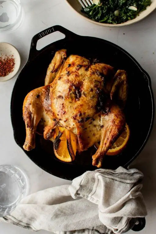 Blood Orange and Rosemary Roasted Chicken
