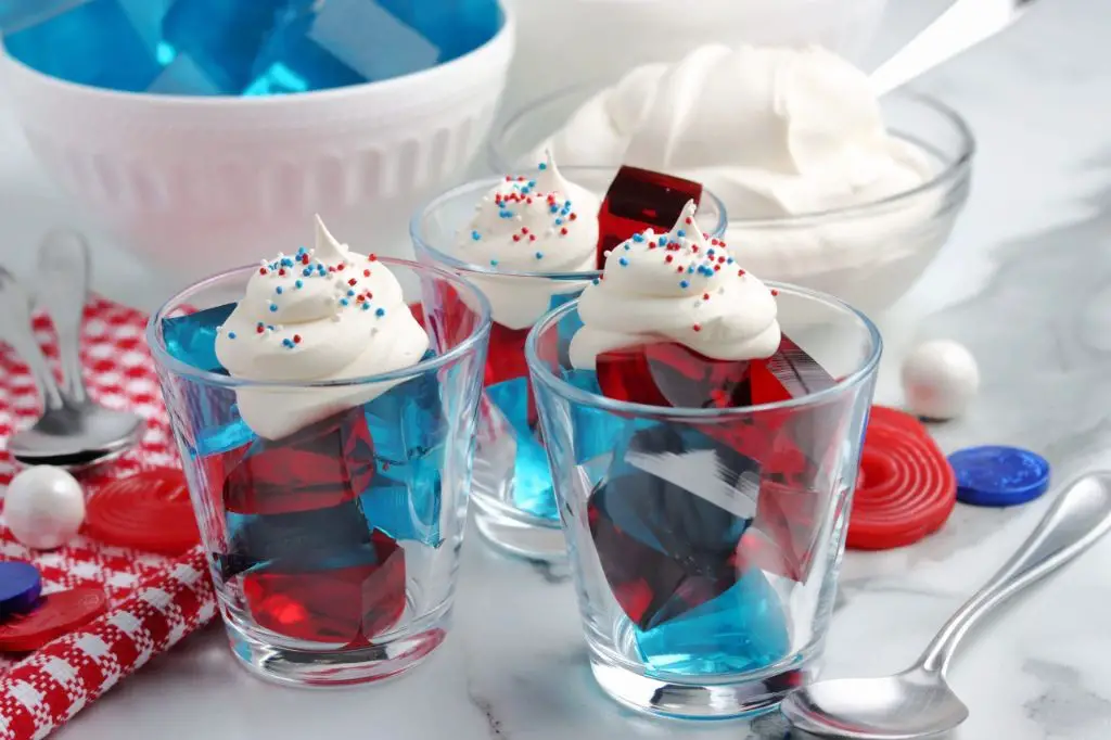 Blue Raspberry Jello Jigglers