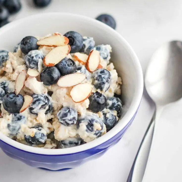 Blueberry Almond Overnight Oats