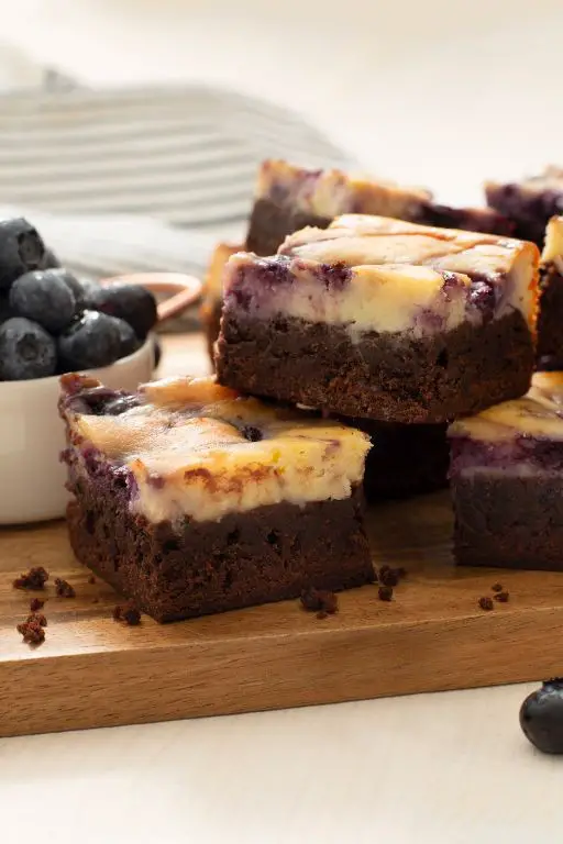 Blueberry Cheesecake Brownies