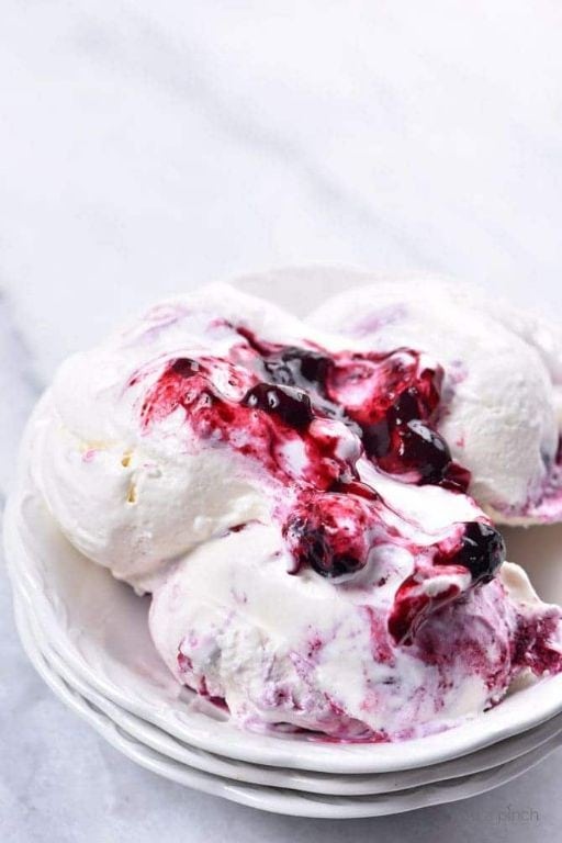 Blueberry Cheesecake Ice Cream