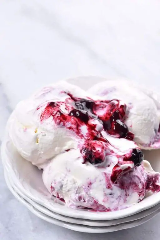 Blueberry Cheesecake Ice Cream