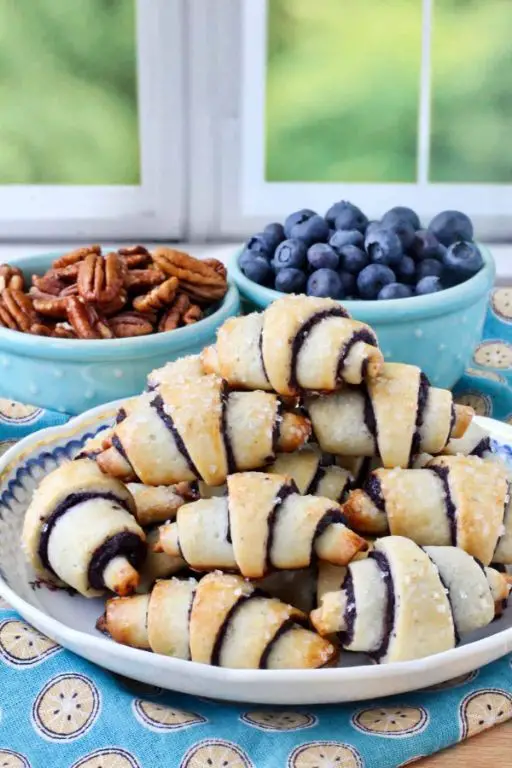 Blueberry Cheesecake Rugelach