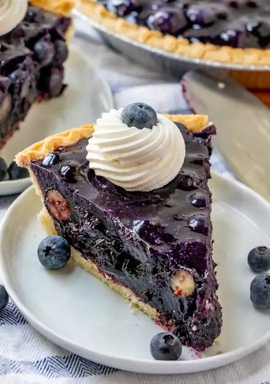 Blueberry Jello Cool Whip Pie