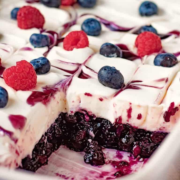 Blueberry Jello Cool Whip Salad