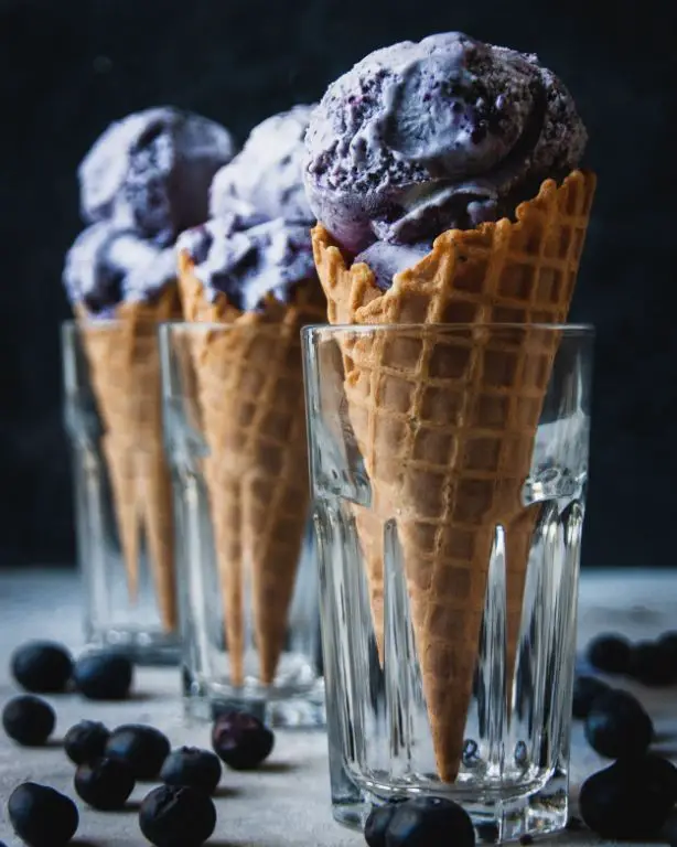 Blueberry Lavender Italian Ice