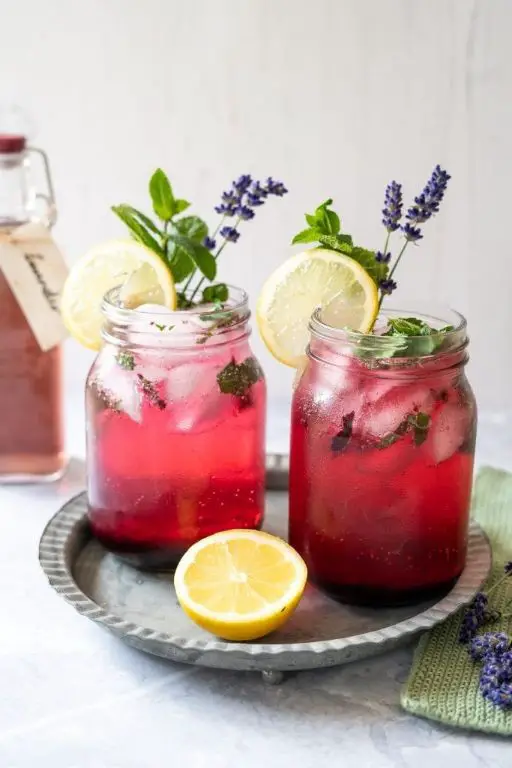 Blueberry Lavender Lemon Punch