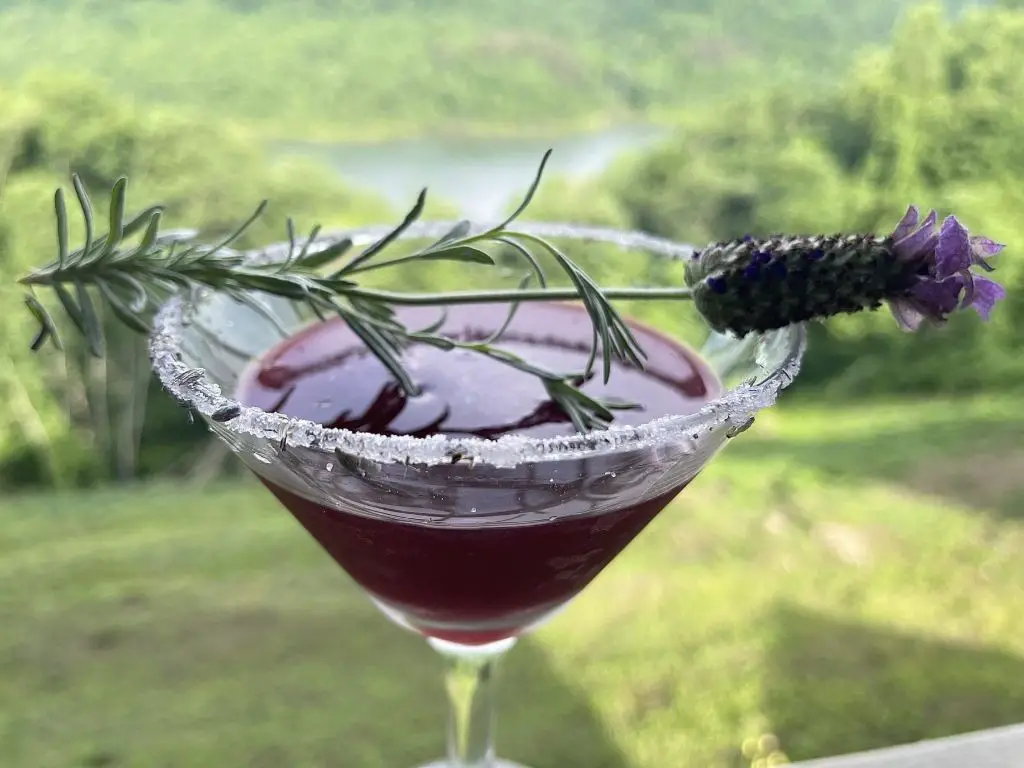 Blueberry Lavender Martini