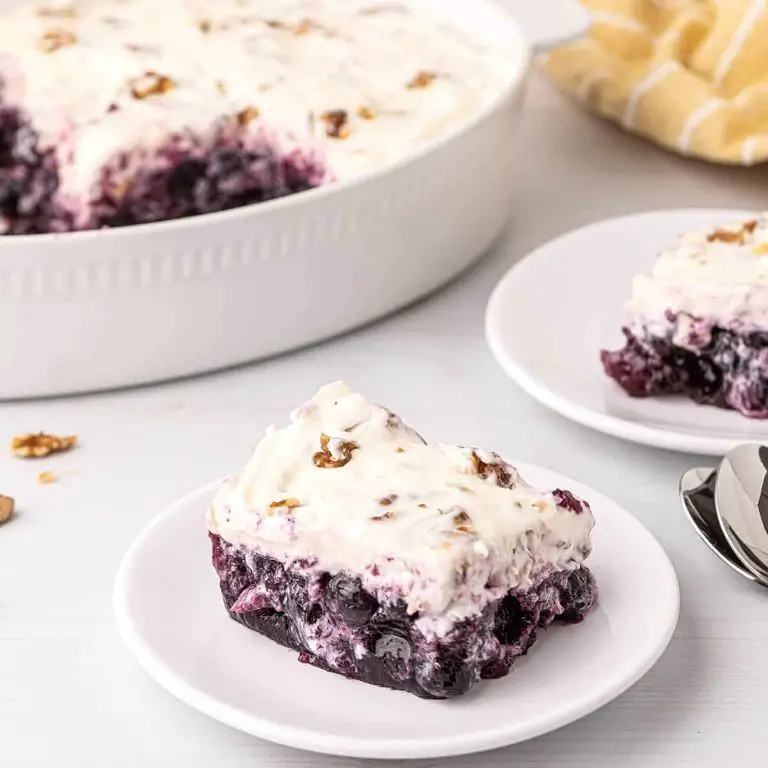 Blueberry Lemon Congealed Salad