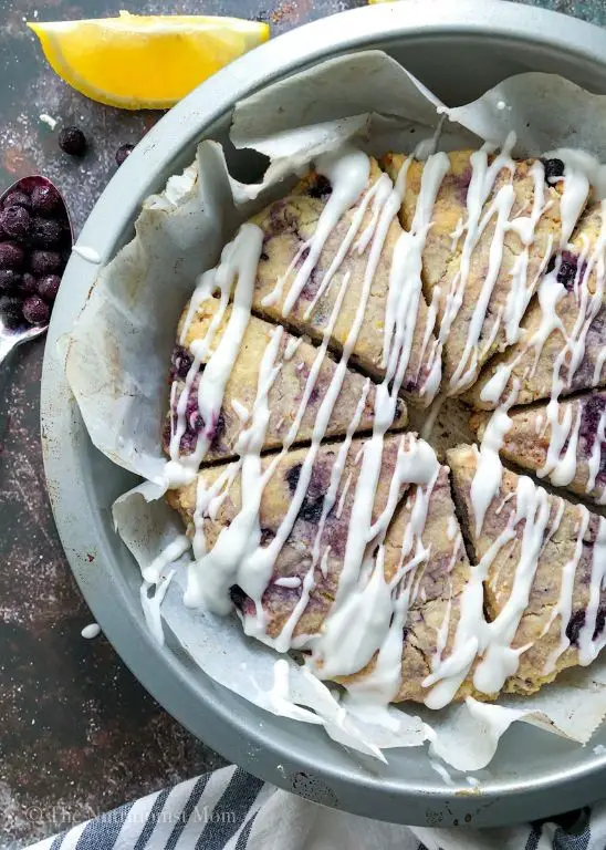 Blueberry Protein Scones