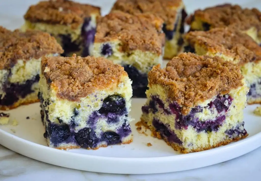 Blueberry Streusel Coffee Cake