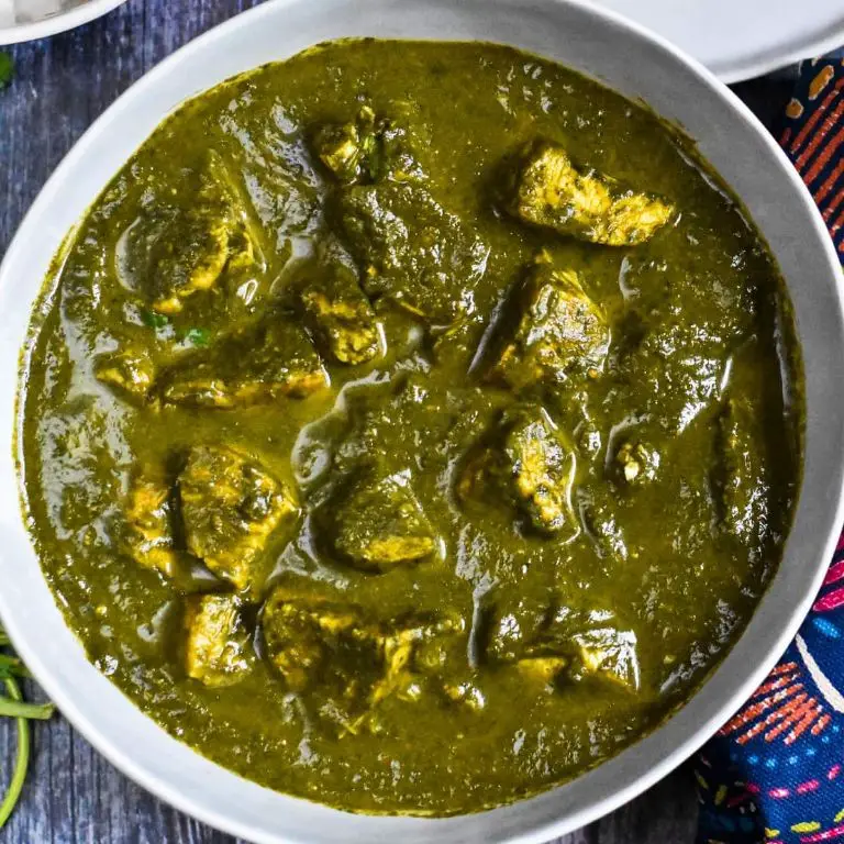 Boneless Chicken Saag
