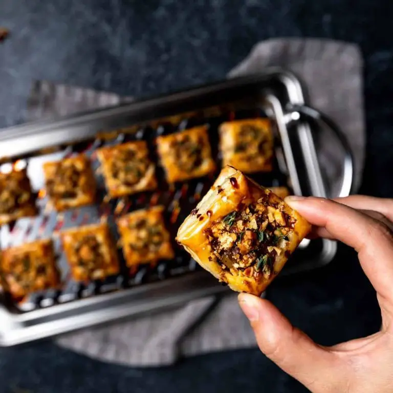 Bosc Pear and Gorgonzola Tart