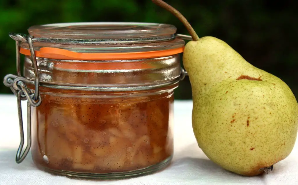 Bosc Pear and Vanilla Bean Jam