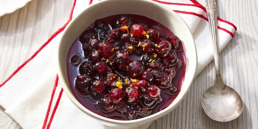 Bourbon Cranberry Sauce