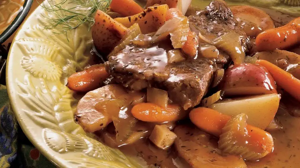 Braised Beef with Root Vegetables