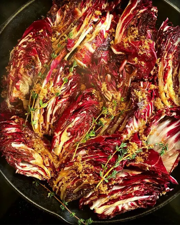 Braised Radicchio with White Wine