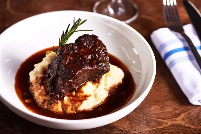 Braised Short Ribs with Velvety Bordelaise