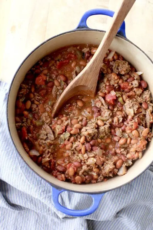 Bratwurst and Bean Chili