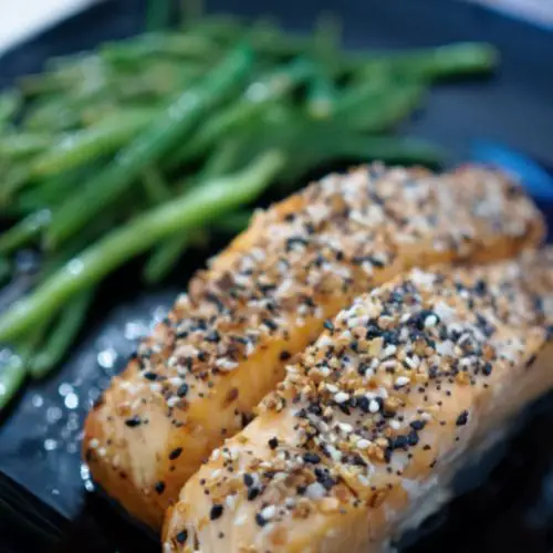 Brazil Nut Crusted Salmon