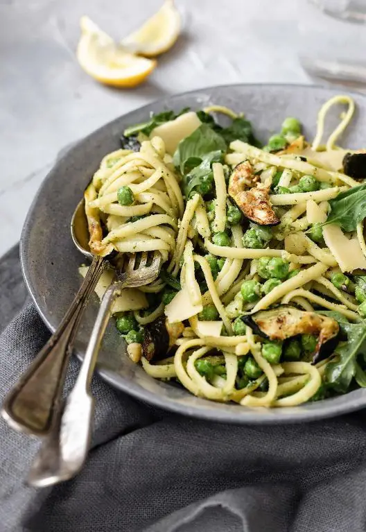 Brazil Nut Pesto Pasta
