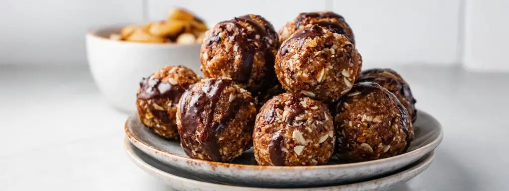 Brazil Nut and Dark Chocolate Energy Bites