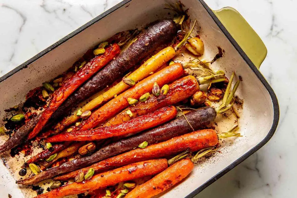 Brazil Nut and Honey Glazed Carrots