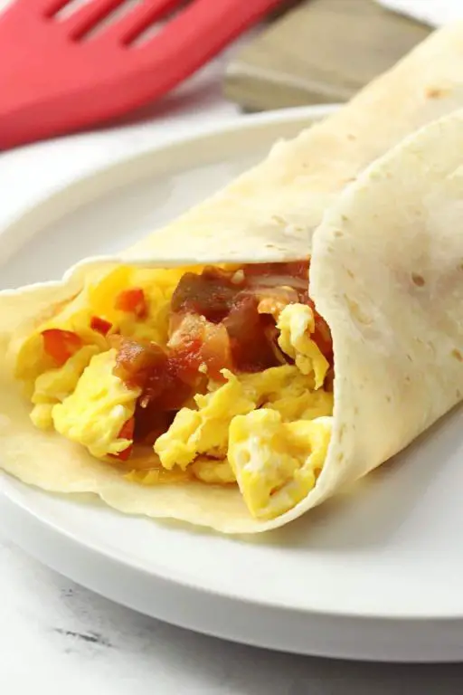 Breakfast Burritos with Scrambled Eggs