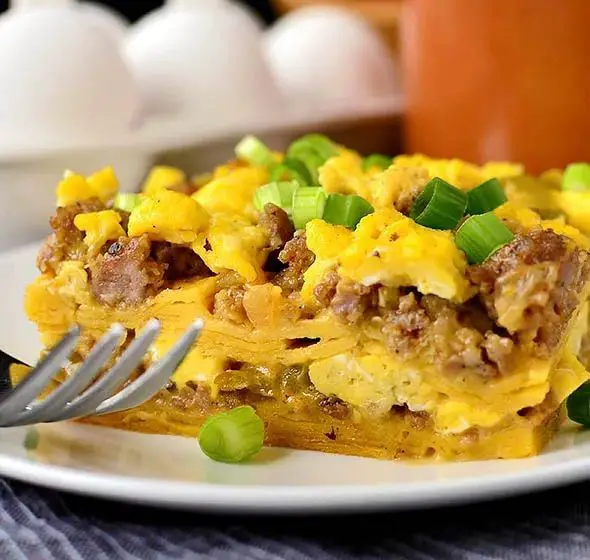 Breakfast Taco Pie with Eggs