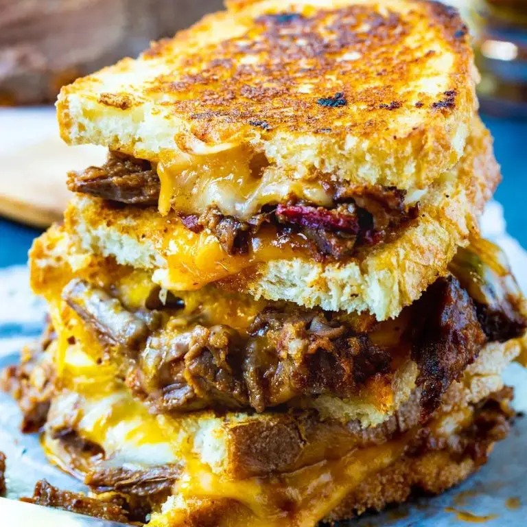Brisket Grilled Cheese Sandwich