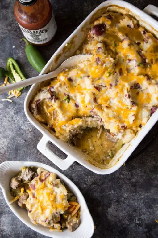 Brisket Shepherd’s Pie with Mashed Potatoes