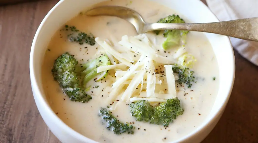 Broccoli Asiago Cheese Soup