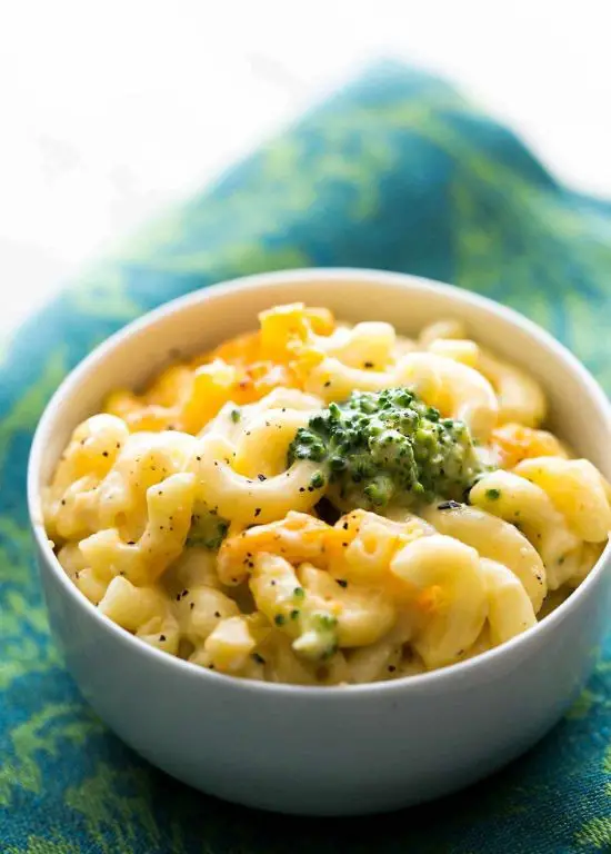 Broccoli Cheddar Mac and Cheese