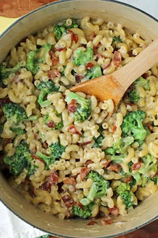 Broccoli and Bacon Mac and Cheese