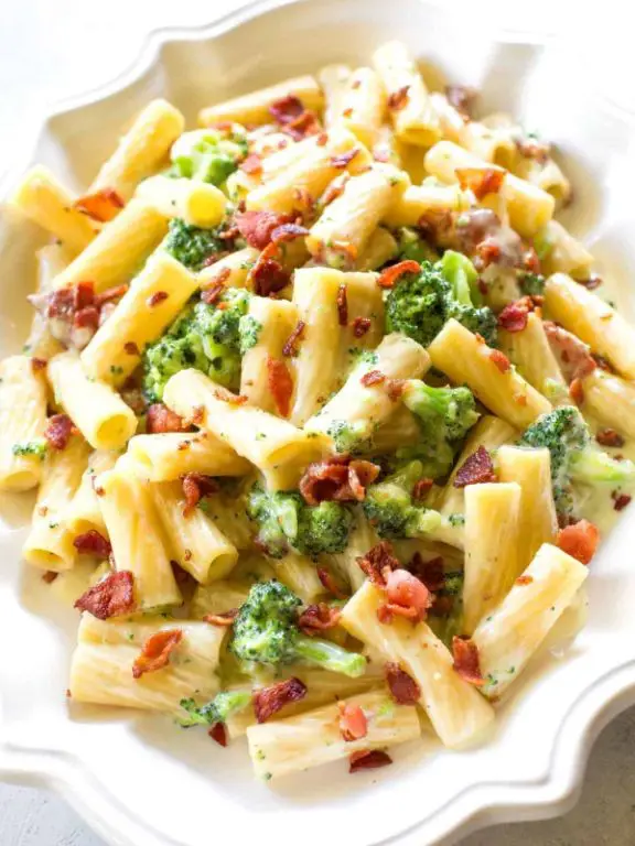 Broccoli and Bacon Pasta