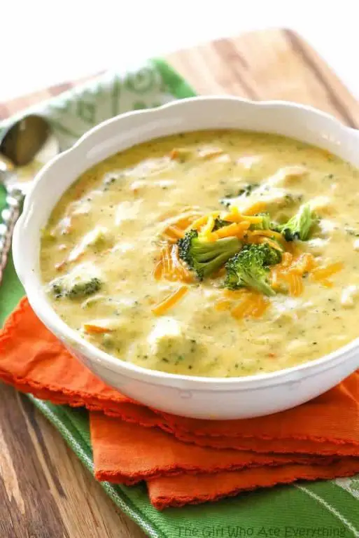 Broccoli and Cheese Soup