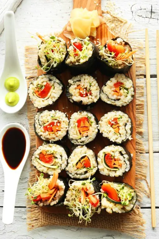 Brown Rice Sushi Rolls