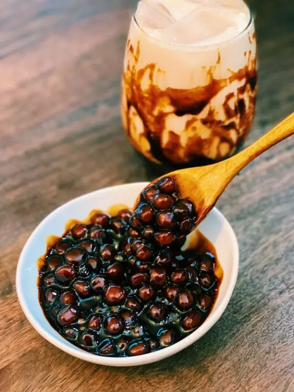 Brown Sugar Tapioca Pearls with Fresh Fruit