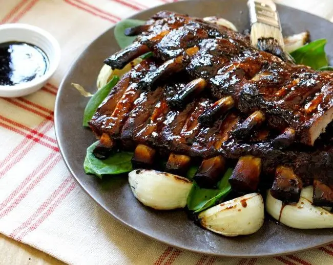 Brown Sugar and Balsamic Spare Ribs