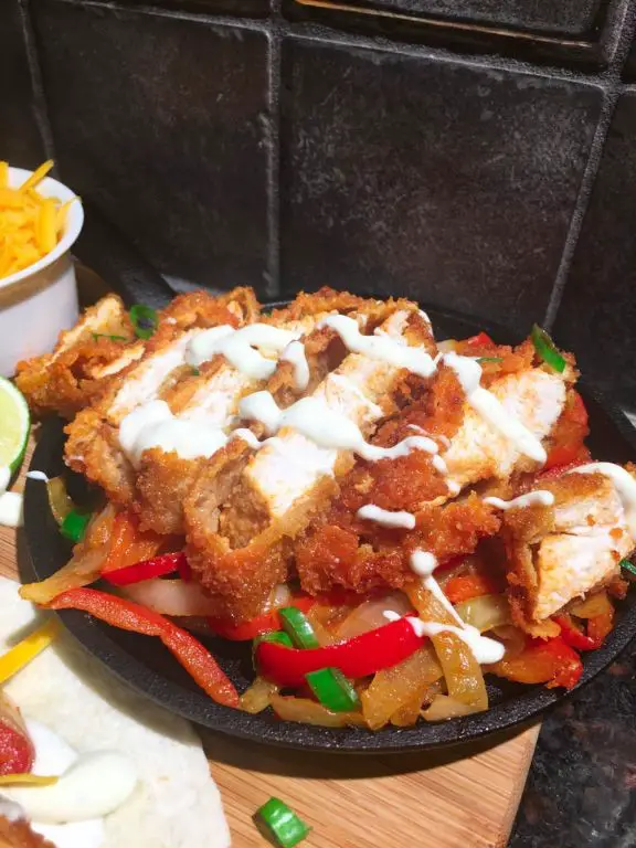 Buffalo Chicken Fajitas