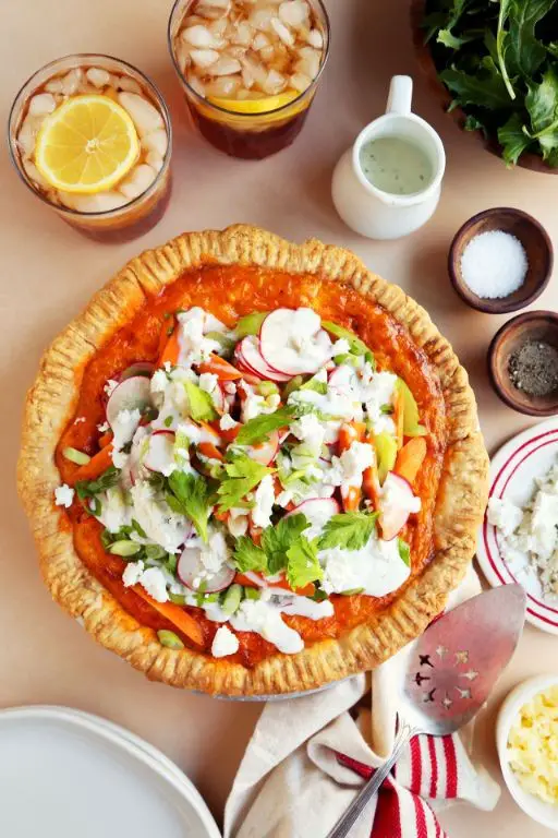 Buffalo Chicken Quiche
