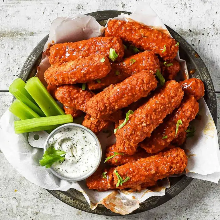 Buffalo Crispy Tofu Wings