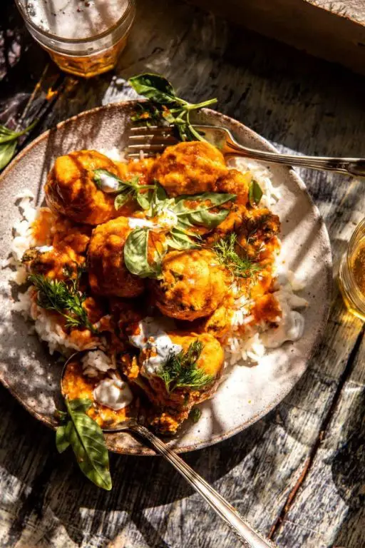 Buffalo Crock Pot Meatballs