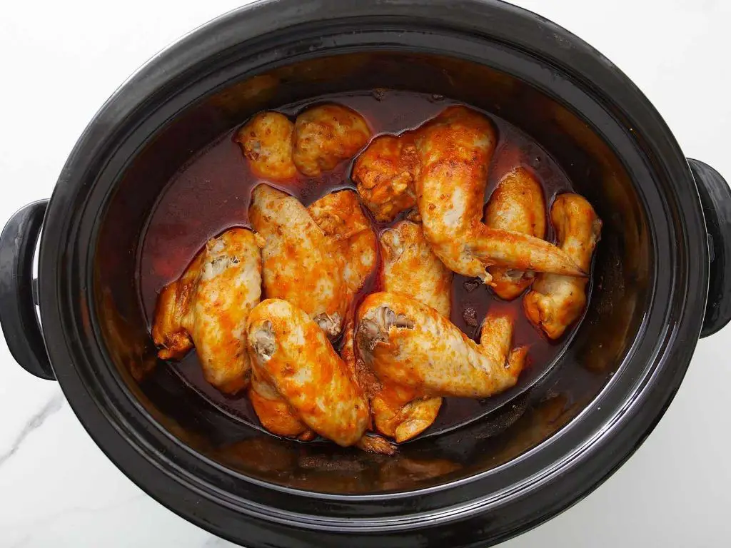 Buffalo Crockpot Chicken Wings