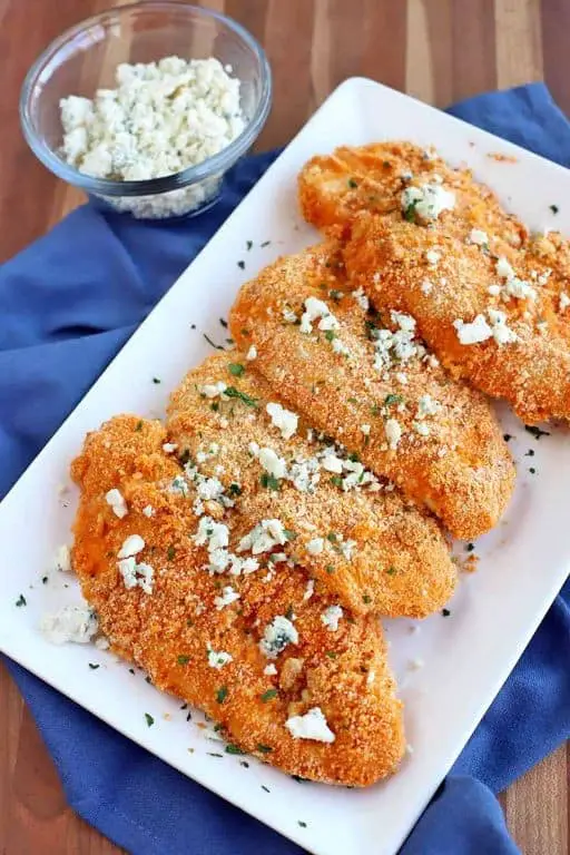 Buffalo Style Chicken Cutlets