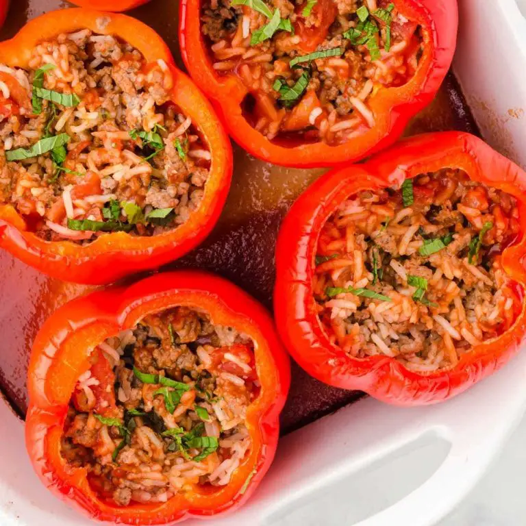Bug Fables Style Stuffed Bell Peppers