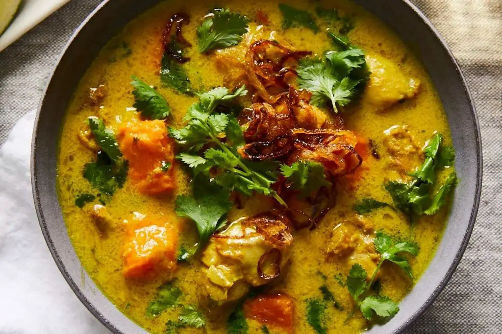 Burmese Coconut Chicken Legs