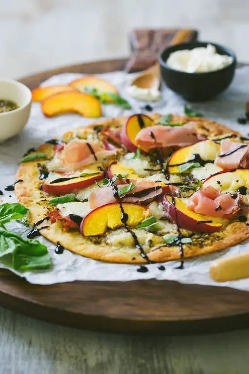 Burrata and Prosciutto Flatbread