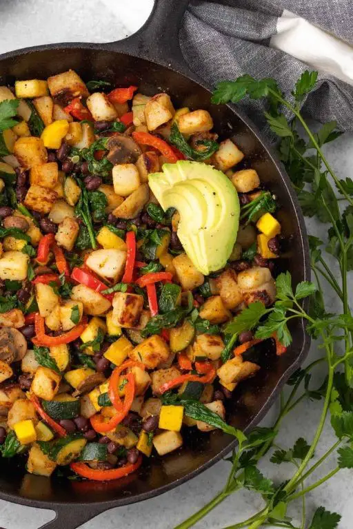 Bush Bean and Potato Hash