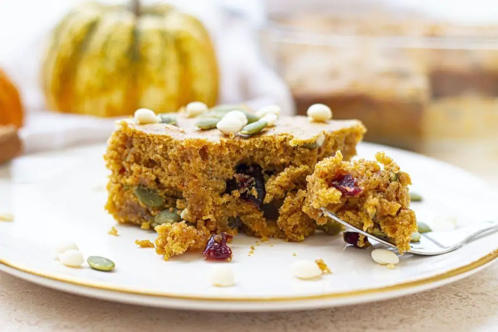 Butternut Squash Blondies with White Chocolate Chips